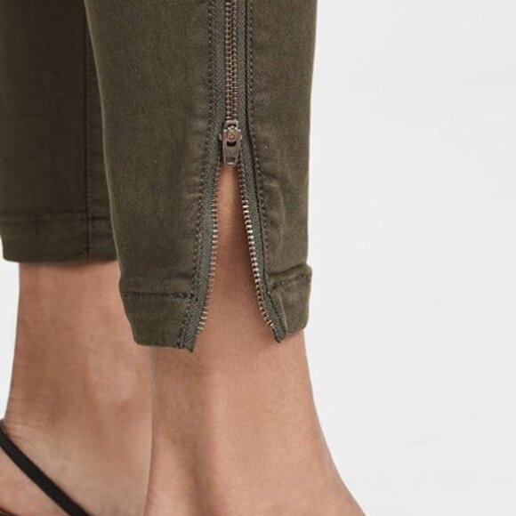 Joie Park NWT Skinny Pants Fatigue Military Green Women’s Size 25 - Picture 10 of 11